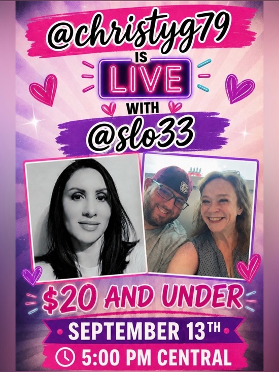 Tops - $20 & Under Share Show @slo33
Sept. 13th 5:00 central-